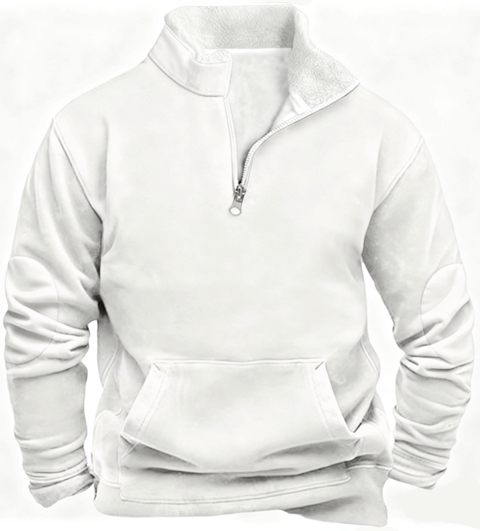 法兰绒TK拉链POLO