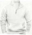 法兰绒TK拉链POLO